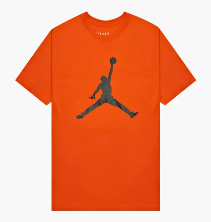 Футболка мужская Air Jordan M J Jumpman Ss Crew Orange CJ0921-803
