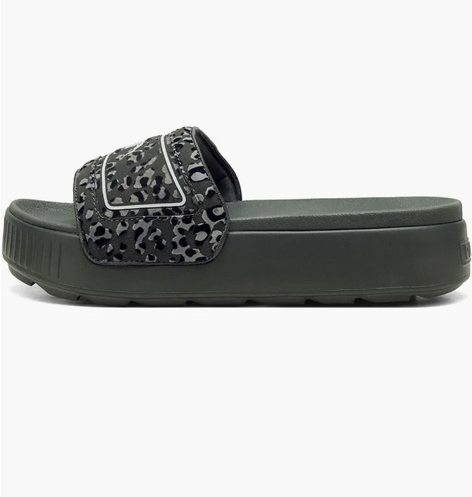 Тапочки женские Puma Karmen Slide Wns I Am The Drama Green 395401-02