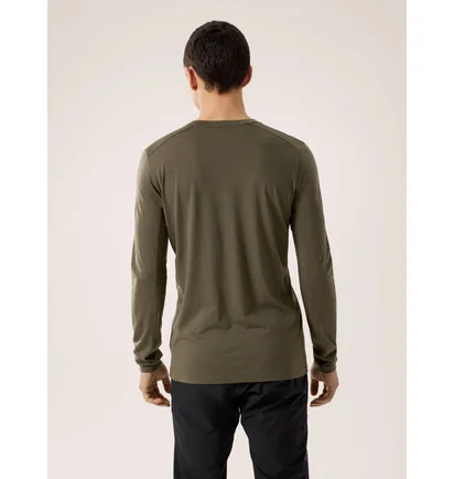 Лонгслив мужской Arc'teryx Ionia Merino Wool Ls Olive X000007732-TATSU