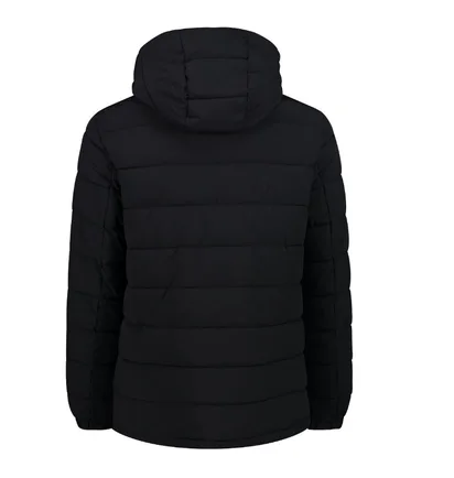 Куртка чоловіча CMP Jacket Fix Hood Stretch Black 34K0167-U901
