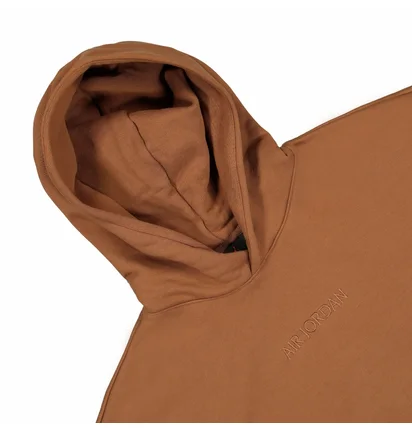 Худі чоловіче Air Jordan Wordmark Fleece Hoodie Brown FJ1966-281