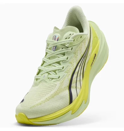 Кроссовки женские Puma Deviate Nitro 4 Yellow/Green 312124-04