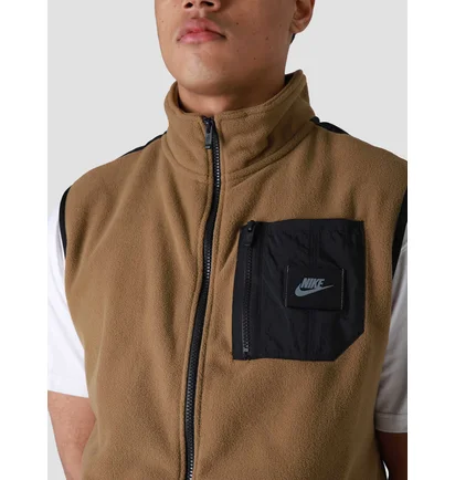 Жилетка чоловіча Nike Sportswear Therma-Fit Sports Utility Fleece Vest Brown Dq5105-242