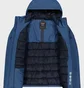 Куртка мужская CMP Fix Hood Feel Warm Blue 35K3717-N825