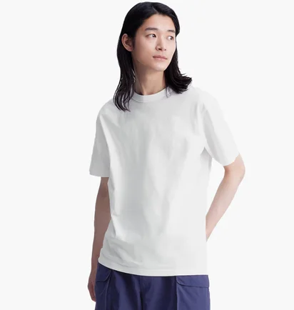 Футболка чоловіча Uniqlo Crew Neck T-Shirt White 422992-00
