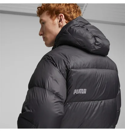 Парка чоловіча Puma Long Hooded Down Coat S Black 675377-01