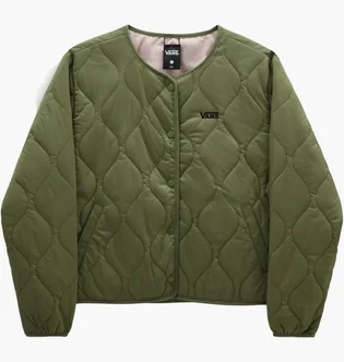 Куртка жіноча Vans Forces Os Short Rev Liner Jacket Green VN0A7RNGCDK