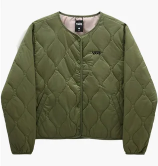 Куртка женская Vans Forces Os Short Rev Liner Jacket Green VN0A7RNGCDK