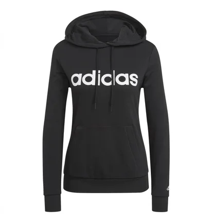 Худи женское Adidas W Lin Ft Hd Black GL0635