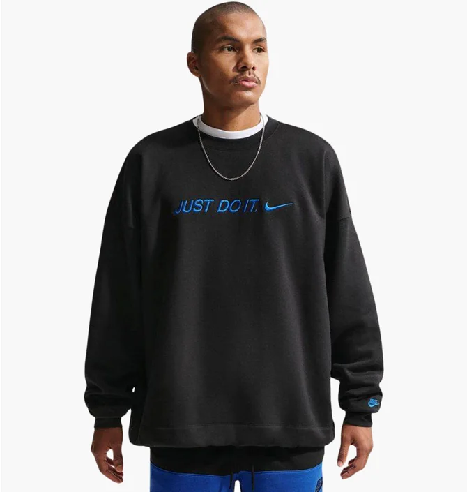 Свитшот мужской Nike Sportswear Club Oversized Black IF1639-010