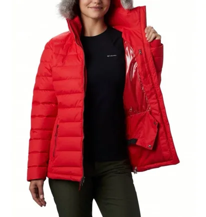 Пуховик жіночий Columbia Ponderay™ Jacket Red WK1501-654