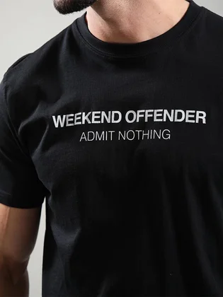 Футболка мужская Weekend Offender Steinbeck Black WOSTS587-BLACK