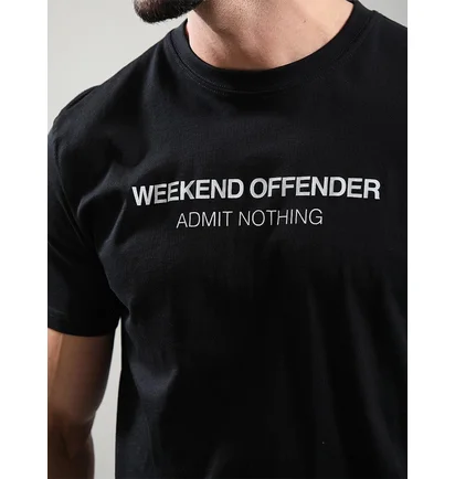 Футболка мужская Weekend Offender Steinbeck Black WOSTS587-BLACK