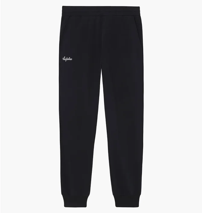 Штаны мужские AUSTRALIAN Essential Fleece Pants Rib Bottom Black LSUPA0010-200