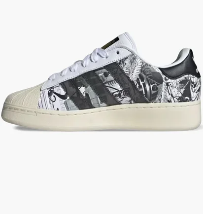 Кроссовки унисекс Adidas Star Wars X Nanzuka X Superstar Xlg Grey IF9249