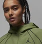Толстовка женская Air Jordan Woven Lined Jacket Green FD7869-340