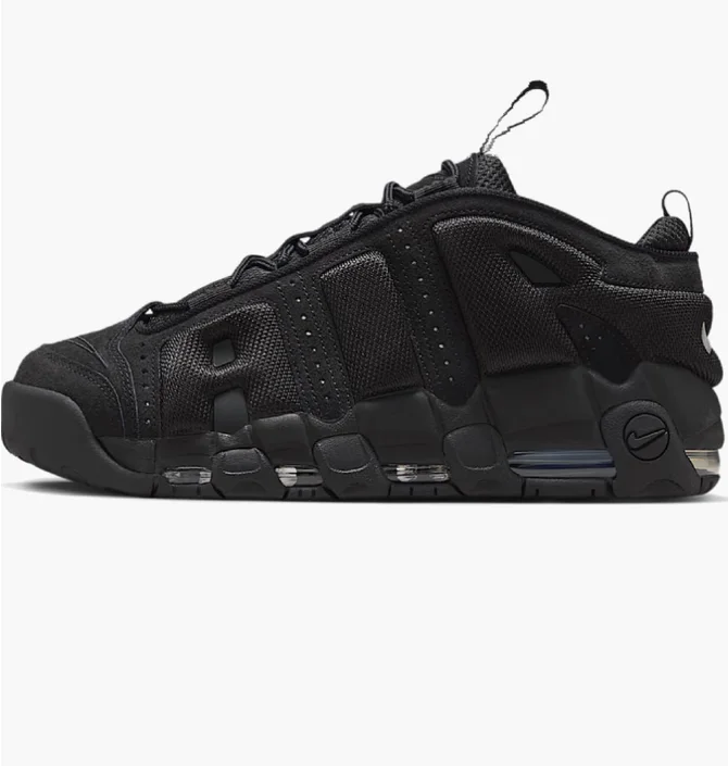 ᐉ Кросівки чоловічі Nike Air More Uptempo Low Black Cat Black