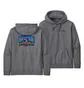 Худи мужское Patagonia Fitz Roy Horizon Uprisal Hoodie Grey 39619GLH