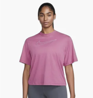 Футболка женская Nike Df Tee Ss Boxy Pink DX7984-656