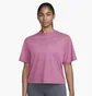 Футболка женская Nike Df Tee Ss Boxy Pink DX7984-656