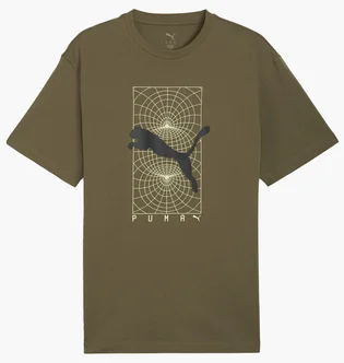 Футболка чоловіча Puma Tech Relaxed Olive 692233-81