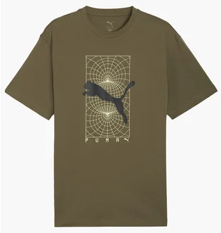 Футболка мужская Puma Tech Relaxed Olive 692233-81