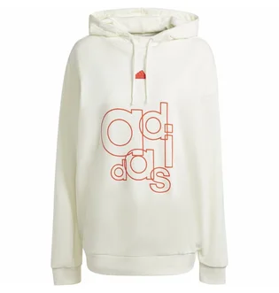 Худі жіноче Adidas French Terry Print Hoodie Beige IS4300