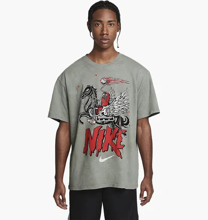 Футболка чоловіча Nike Tee M90 Oc 2 Grey HF6199-029