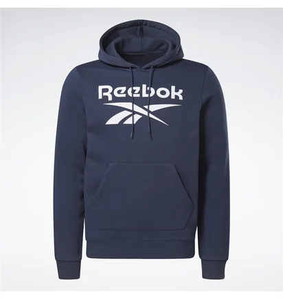 Худи мужское Reebok Identity Fleece Hoodie Blue Gr1660
