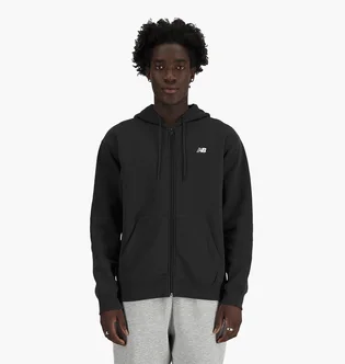 Толстовка мужская New Balance Sport Essentials Full Zip Black MJ41502BK