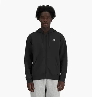 Толстовка мужская New Balance Sport Essentials Full Zip Black MJ41502BK