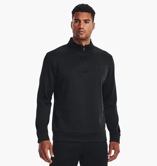 Кофта чоловіча Under Armour Fleece 1/4 Zip Black 1373358-001