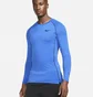 Лонгслів чоловічий Nike Tight Top Ls Blue Dd1990-480