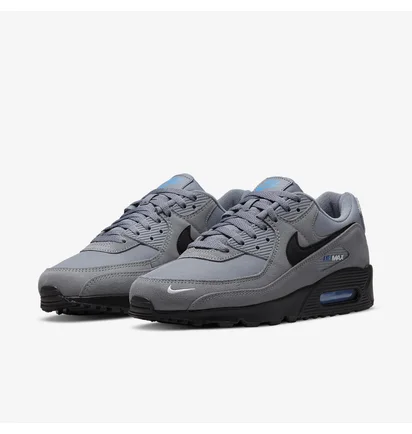 Кроссовки мужские Nike Air Max 90 Grey/Black DO6706-002