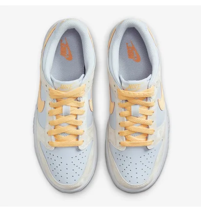 Кроссовки детские Nike Dunk Low Melon Tint Beige/Light Blue FB9109-100