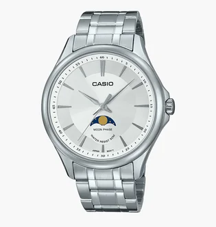 Часы мужские Casio Enticer Moon Phase Quartz MTP-M100D-7A
