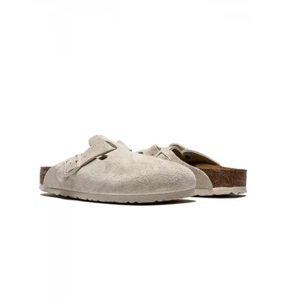Тапочки унісекс Birkenstock Boston (Narrow) Beige 1024740