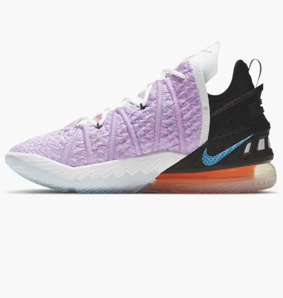 Кросівки унісекс Nike Lebron Xviii Multicolor Violet CQ9283-900