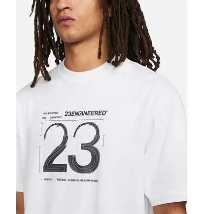 Футболка чоловіча Air Jordan M J 23Eng Stmt 85 Ss Tee White Dh8912-100