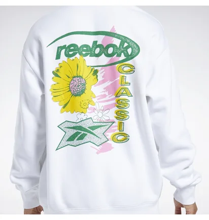 Худи мужское Reebok Classics 90S White Ic9196