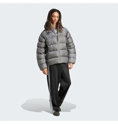 Пуховик чоловічий Adidas Tonal Hooded Puffer Grey IY3398