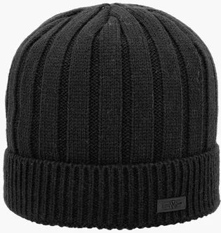 Шапка мужская CMP Knitted Hat Fleece Lining Black 5505669-U901