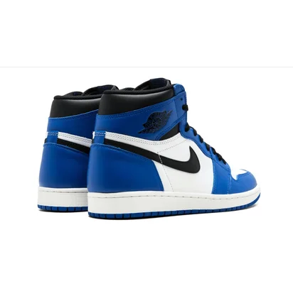 Кросівки чоловічі Air Jordan 1 Retro High Og White/Blue 555088-403