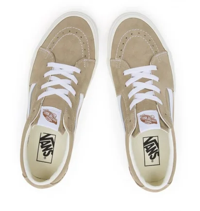 Кеды унисекс Vans Sk8-Low Sneakers Beige VN000BVX4MG