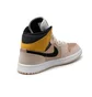 Кроссовки женские Air Jordan 1 Mid Se Particle Beige Brown DD2224-200