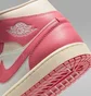 Кросівки жіночі Air Jordan W 1 Mid Pink/White BQ6472-109