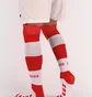 Гетри дитячі Zeus Calza Parma Red/White Z00068