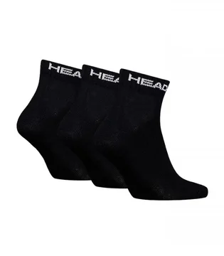 Носки мужские HEAD Elements All Sports Quarter Black (3 пары) 701229010-001