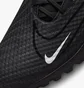 Сороконожки унисекс Nike Phantom Gx Academy Tf Black DD9477-010