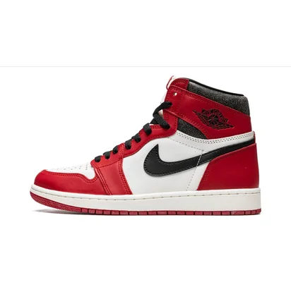 Кроссовки мужские Air Jordan 1 Retro High Og Red/White DZ5485-612
